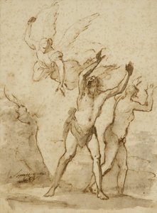 Adam et Ève expulsés du Paradis terrestre - Domingos Antonio de Sequeira